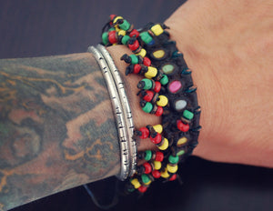 Old Wodaabe Fulani Leather Bracelet or Anklet