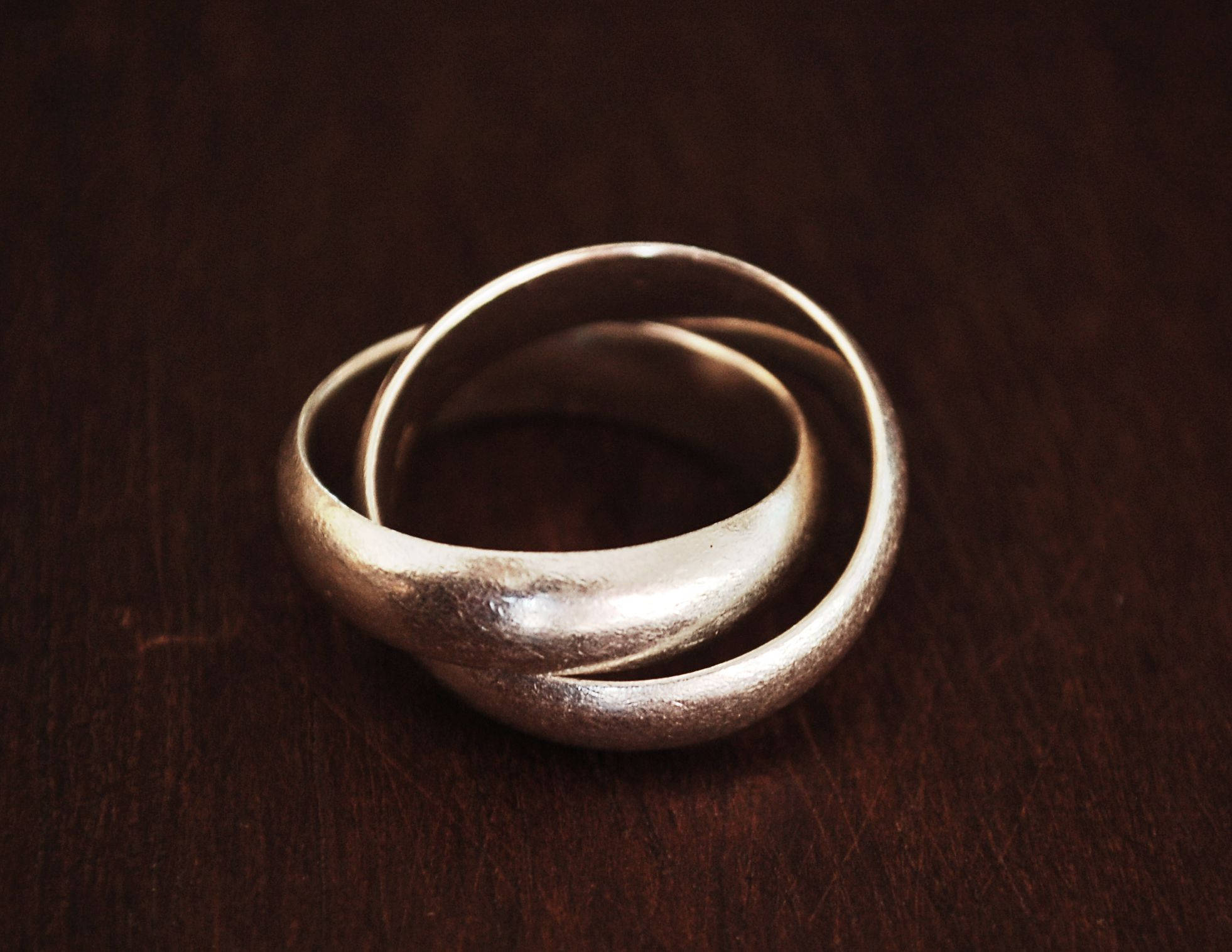 Double Band Ring - Size 6.5 - Multiband Ring - Minimalist Ring - Sterling Silver Minimalist Jewelry - Boho Ring