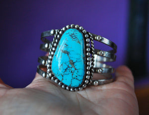 Native American Turquoise Cuff Bracelet