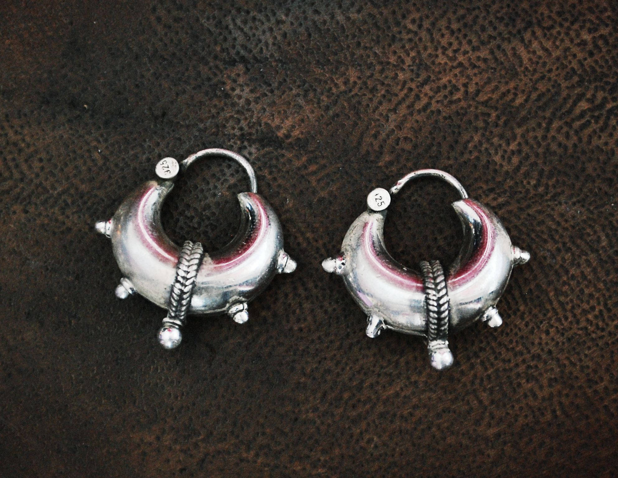 Rajasthani Earrings - Small - Indian Jewelry - Rajasthan Jewelry - Rajasthan Earrings - Gypsy Jewelry - Gypsy Earrings
