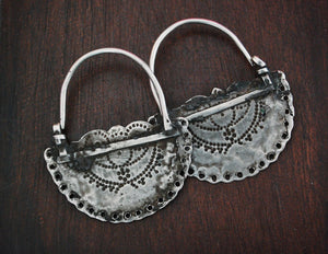 Antique Afghani Hoop Earrings