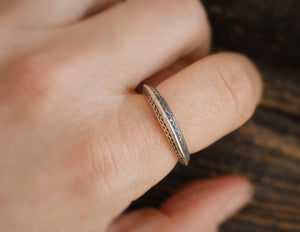 Tuareg Silver Ring - Size 6