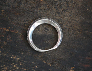 Tuareg Silver Ring - Size 6