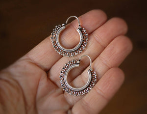 Gold Ethnic Copper Brass Stylish South Indian Screw Back Studs Bali Hoop  Jhumkas Jhumka Earrings Set For Women girls