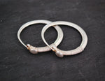 Antique Afghani Hoop Earrings - Kuchi Hoop Earrings - Tribal Hoop Earrings - Afghani Earrings - Afghani Jewelry - Ethnic Hoop Earrings