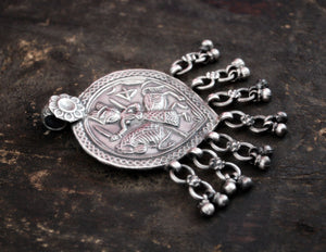 Antique Hindu Amulet Bhumiya Raj - Antique Tribal Hindu Amulet Pendant - Indian Tribal Hindu Amulet - Hindu Amulet  - Bhumiya Raj