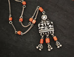 Yemen Coral Necklace - Old Yemen Coral Necklace - Yemen Jewelry - Ethnic Necklace - Yemenite Jewelry - Coral Necklace - Coral Jewelry