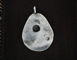 Ethnic Indian Silver Amulet - Rajasthani Jewelry - Rajasthani Silver Pendant - Ethnic India Pendant - Rajasthan Jewelry