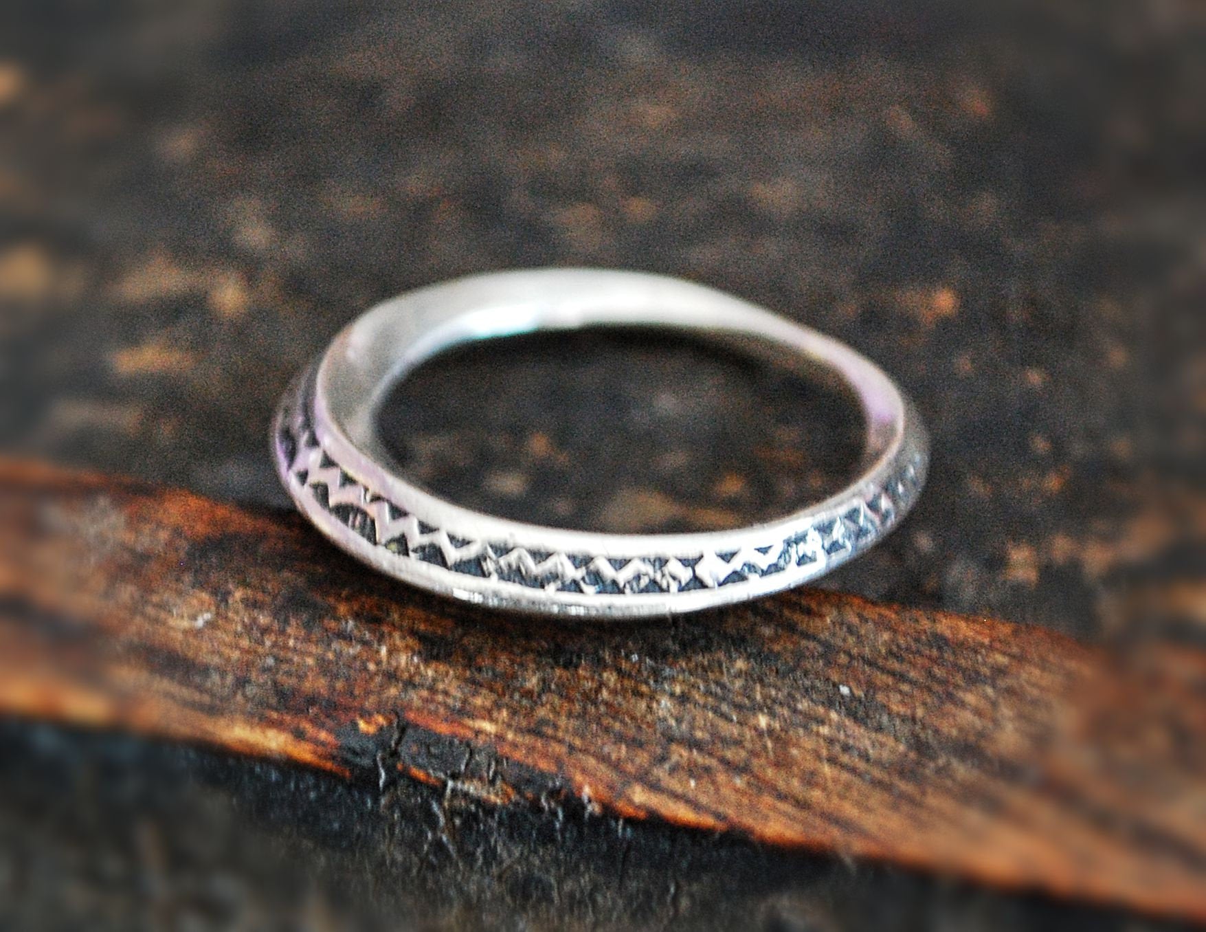 Tuareg Silver Ring - Size 6