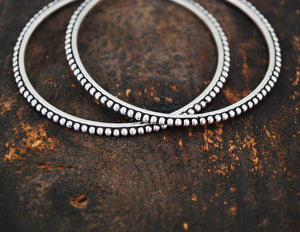 Rajasthani Silver Bracelet - SMALL - Indian Silver Bangle Bracelet - Rajasthani Jewelry - Indian Jewelry - Ethnic Jewelry - Ethnic Bracelet