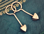 Tribal Indian Earrings from Gujarat