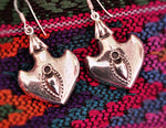 Rajasthani Silver Earrings - Rajasthan Silver Earrings - Rajasthan Silver Jewelry - Rajasthani Earrings - Indian Jewelry