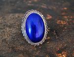 Ethnic Lapis Lazuli Ring from India - Size 6 - Indian Jewelry - India Ring - Lapis Lazuli Ring - Ethnic Ring