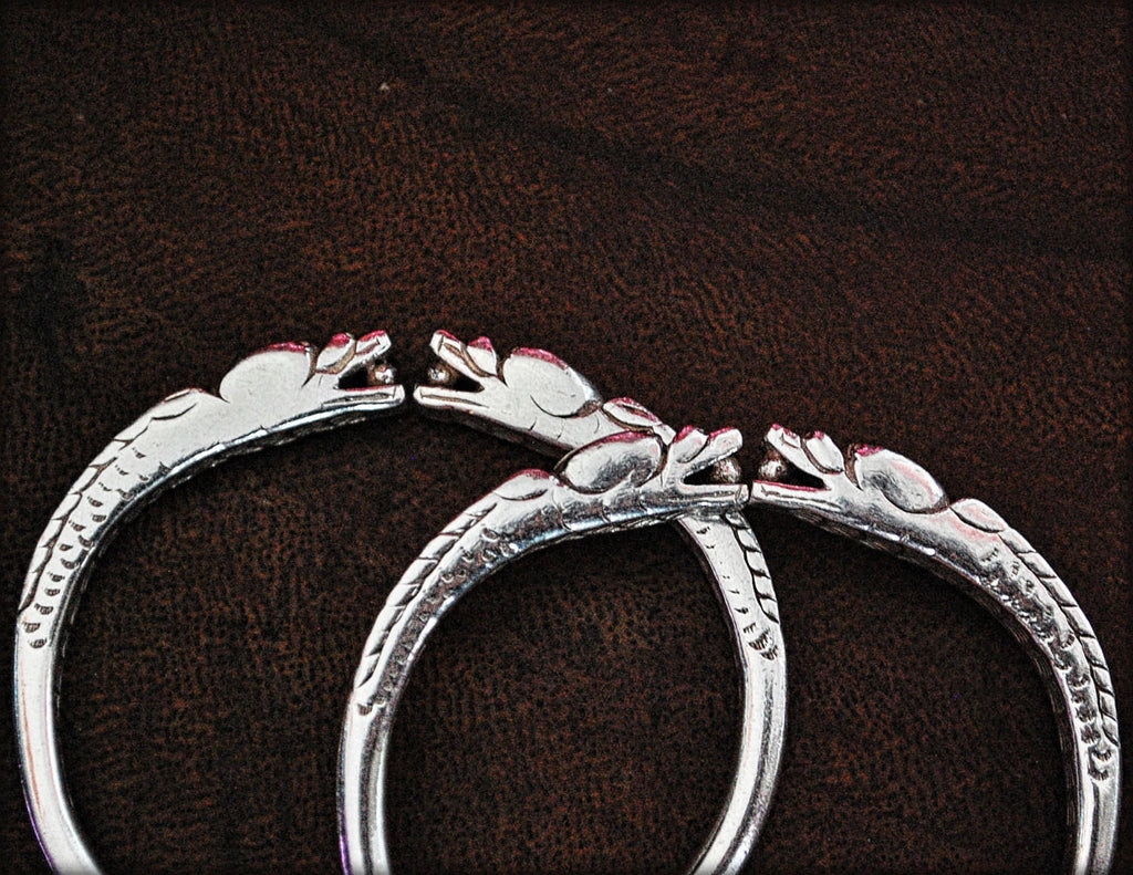 Chinese Dragon Bracelet - Pair - Antique Chinese Bracelet - Chinese Dragon Bracelet