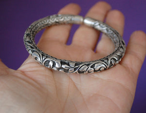 Ethnic Silver Bracelet from India